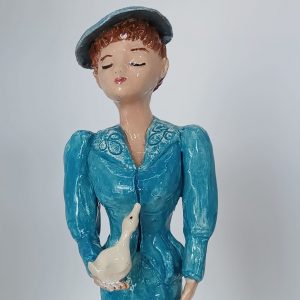 Statuette Femme « Élégance du 19ème Siècle »