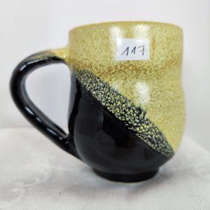 Mug bicolore sable et noir