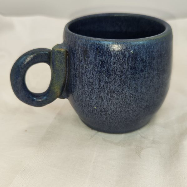Grande Tasse à café bleu palombe