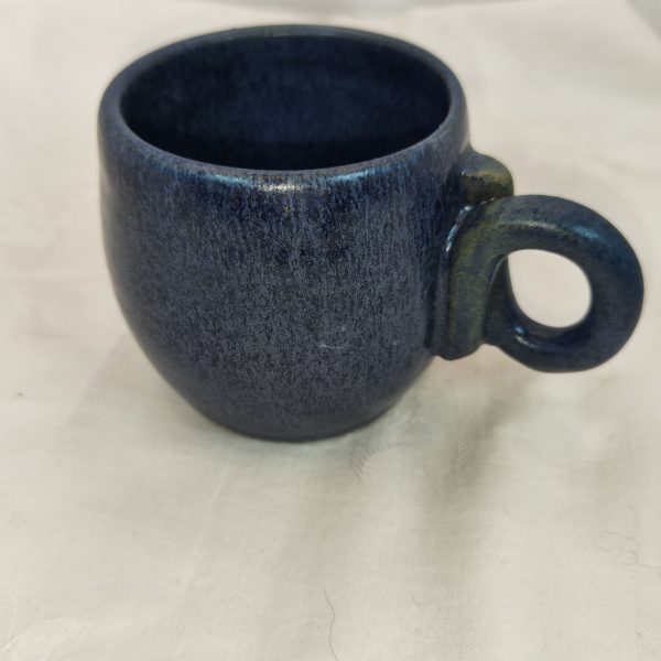 Grande Tasse à café bleu palombe