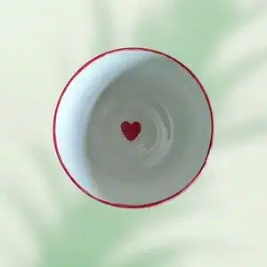 Bol Cœurs Rouges