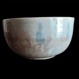 Saladier Paon Rose-Bleu