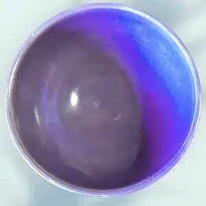 Bol Violet à effet tacheté