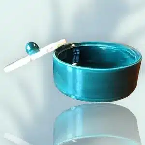 Boîte émaillée de Noël