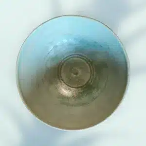 Saladier vert à effets moyen