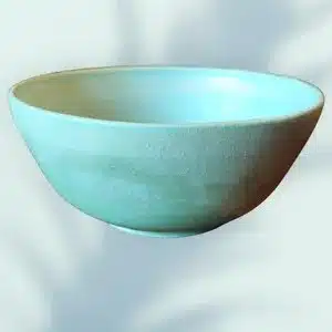 Saladier vert à effets moyen