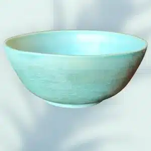 Saladier vert à effets moyen